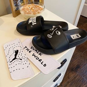 Puma x Shantell Martin Leadcat Slides